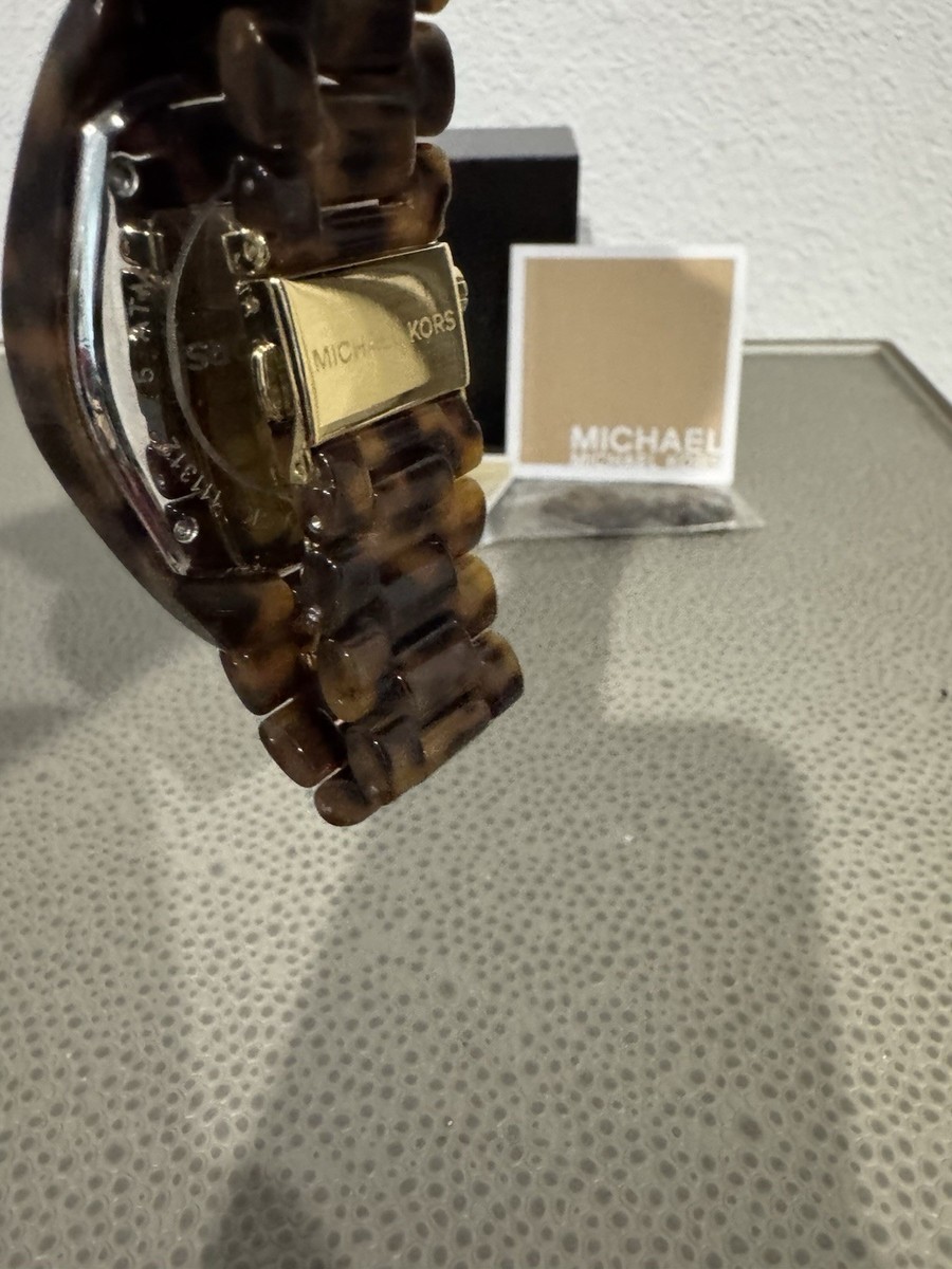 MICHAEL KORS wristwatch MK-5839 Chronograph Quartz Full Tortoise