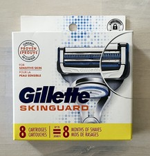 Gillette Skinguard Men's Razor Refill Cartridges 8 Count - New