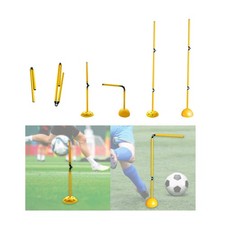 Football Agility Training Poles Soccer Agility Pole Set Field Warning Rod Slalom