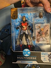 DC Multiverse Gold Label Flashpoint Wonder Woman Cyborg BAF McFarlane Brand New