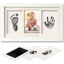 Inkless Hand and Footprint Kit, Boy, Girl, Newborn One Size, Alpine White