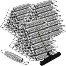 96 Pcs Trampoline Springs 5.5 Inch Bulk Heavy Duty Stainless Steel Replacemen