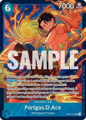 ONE PIECE CARD GAME サンジ 7000レア Sanji Alt Art OP13-027 R Carrying on His Will ONE PIECE Card Game
