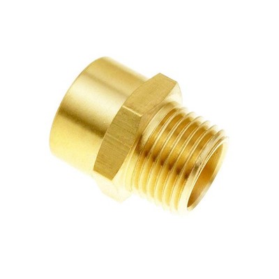 Joywayus 1/2'' NPT Thread Female × G 1/2''NPT x 1/2''G Male, Brass 