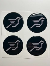 Hamann Wheel Cap Stickers Set - 4pcs 3d Domed Resin Center Cap Emblem Decals
