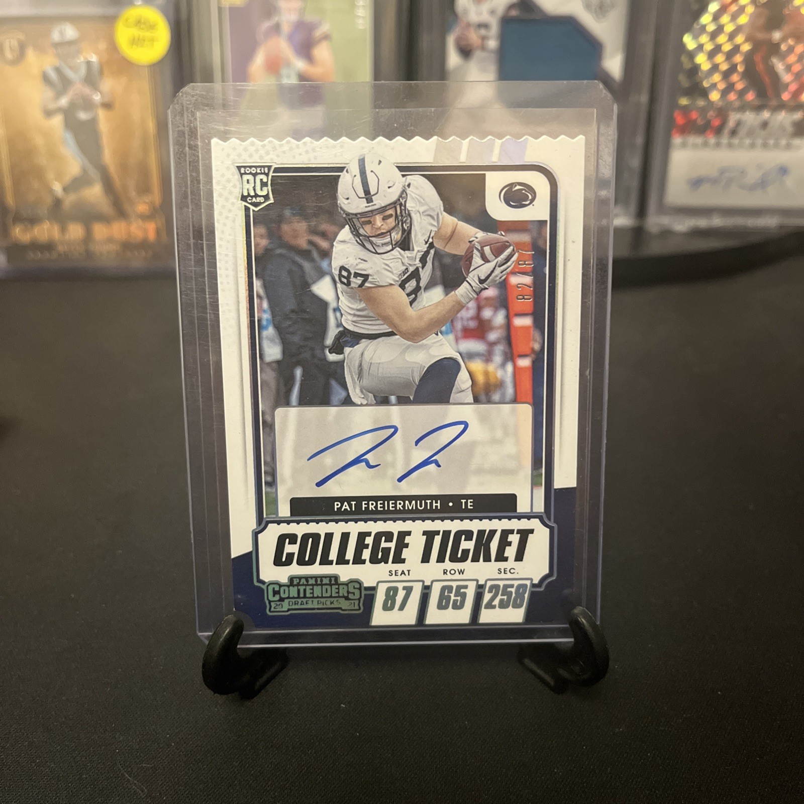 Pat Freiermuth Panini Contenders Draft Picks #125 Autograph-Stub