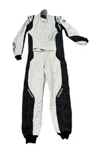 Alpinestars Motorsport Suit White/Blk  Sz 50 Euro FIA RS.188.10 2012 Autographed