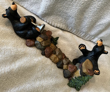 Bearfoots Bears Forest Cork Pullers Wine Holder Jeff Fleming Artist Numbered