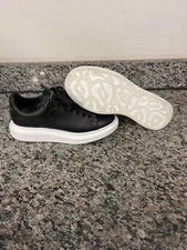 Men's US Size 8 Alexander McQueen Oversized Black/White Sneakers SPB-JB 357734