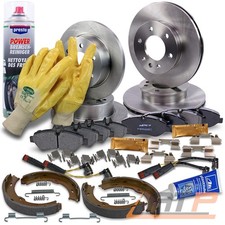 BREMSSCHEIBEN + BREMSBELÄGE BREMSKLÖTZE VORNE + HINTEN FÜR MB SPRINTER 3,5-T 906