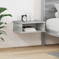 Nachttisch Graues Sonoma 40 X 31 X 15 Cm Holzwerkstoff