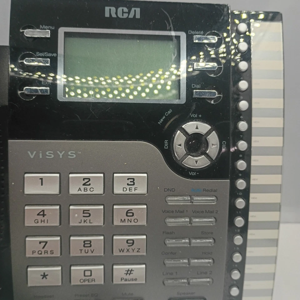 RCA 25204RE1-A  4-Line Expandable Business System with Power Adapter And Stand - Image 3 of 4