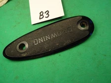 Browning Shotgun Buttplate 1.72" x 5.03" Curved Plastic #B3