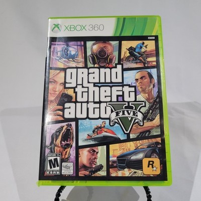 Grand Theft Auto V GTA 5 (Xbox 360) CIB Complete with Manual and Map - Tested
