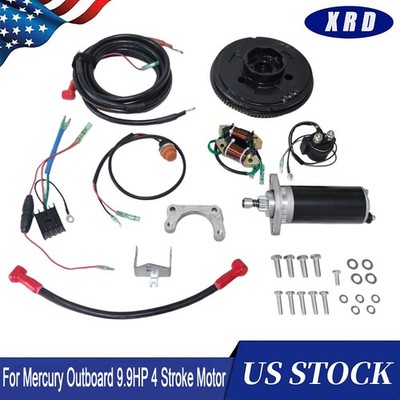 Electrical Start Conversion Kit For Mercury 9.9HP 4 Stroke Outboard Motor