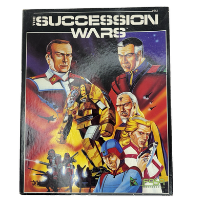 #ad #ad FASA 1612 BATTLETECH THE SUCCESSION WARS Boxed Set 1987 COMPLETE $93.34