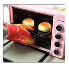 HOMZ Crab Claw Oven Mit Heat Resistant Oven Microwave BBQ Cotton Outer  10"x6.5" — photo 3