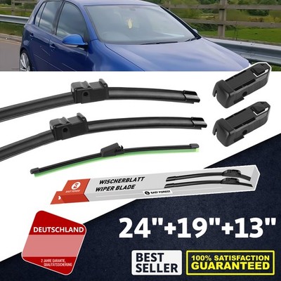 SCHEIBENWISCHER SET VORNE + HINTEN Für SKODA OCTAVIA II Combi (1Z5) WISCHERBLAT