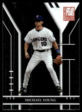 Michael Young 2004 Donruss Elite #66 Rangers MLB READ FREE SHIPPING AutographDen