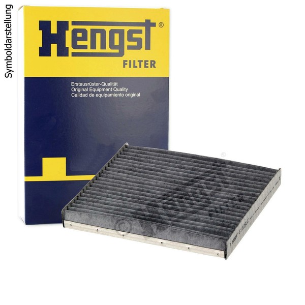 Hengst Filter Innenraumfilter Pollenfilter Filter Innenraumluft E1926LC-image