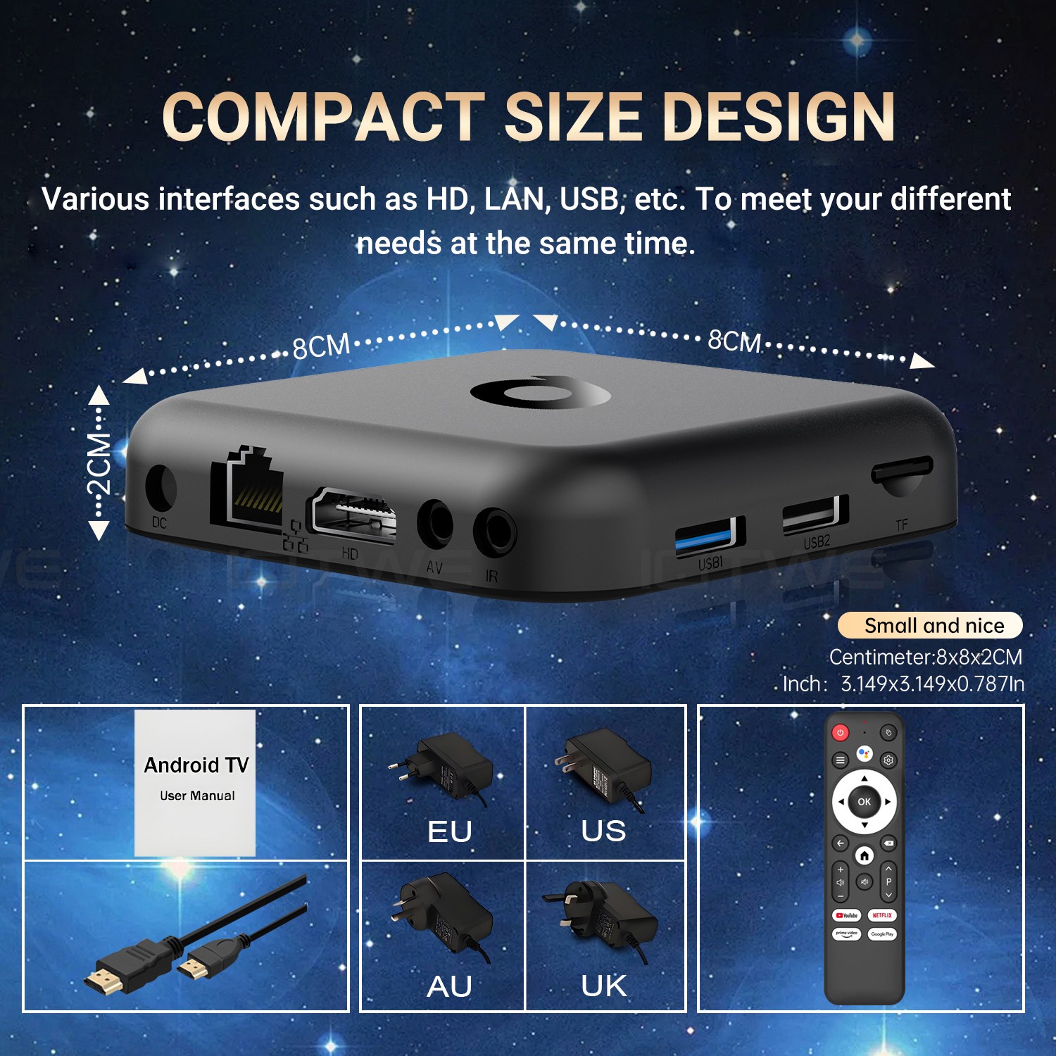 2026 NEW Smart TV BOX Android14 Quad-core 2+32GB 2.4G/5G WIFI6 Media Player AU — image 9