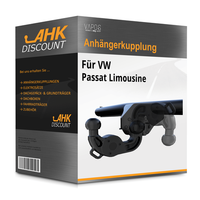 für VW Passat Limousine 08.2014-03.2024 Vapos AnhäNgerkupplung Schwenkbar NEU