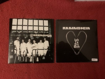 RAMMSTEIN 7'' RECORDS X 2 ICH TU DIR WEH & HAIFISCH UNPLAYED WAREHOUSE FIND VINYL