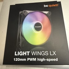 Be Quiet! BL123 Light Wings LX 12cm PWM High-Speed ARGB Case Fan