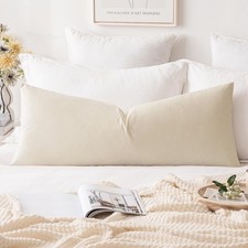 Velvet Pillow Cover Soft Luxury Decorative Throw Pillow Cover Single Rectangl...
