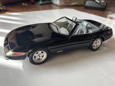 Rare Techno Giodi 118 1969 Ferrari 365 Gts4 Daytona Black Diecast Car Rare Techno Giodi 118 1969 Ferrari 365 Gts4 Daytona Black Diecast Car