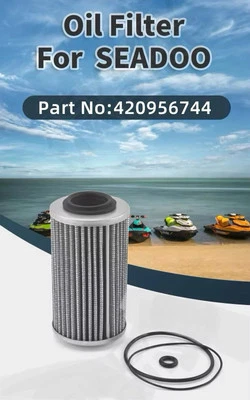 Oil Filter SeaDoo SkiDoo with O’ Ring Seals 1503 1630 2016-2024 PWC - Image 1 of 4