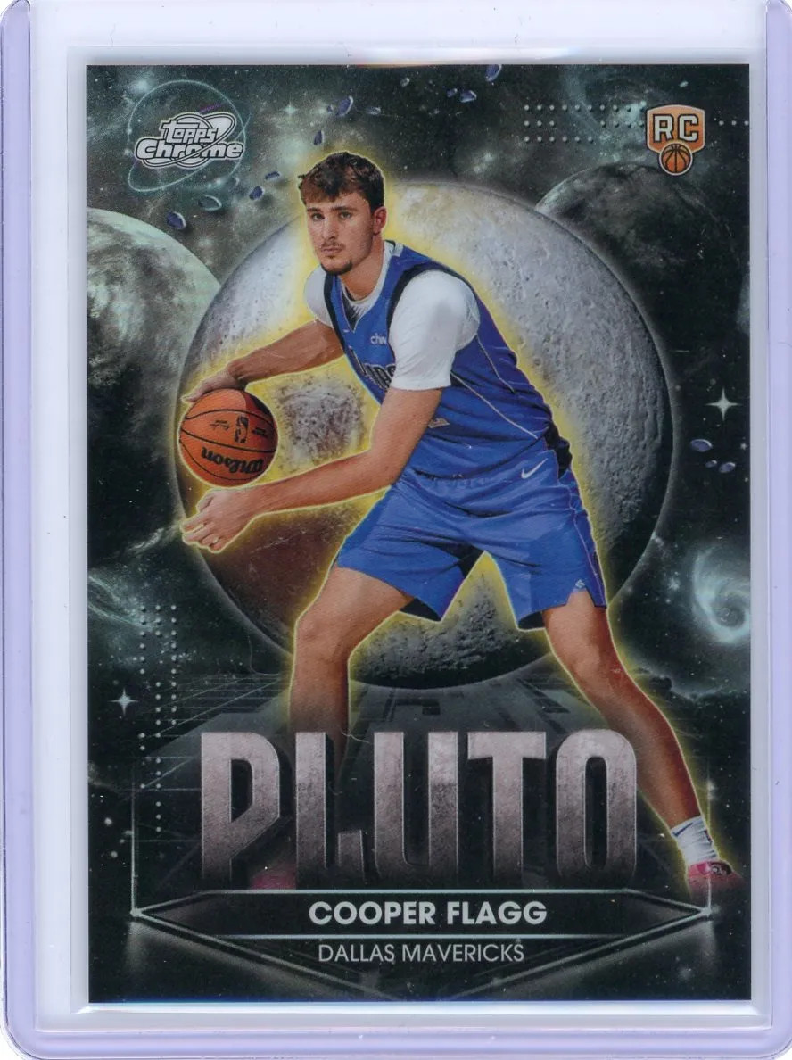 Cooper Flagg - 2025 Topps Chrome Cosmic Pluto CASE HIT ROOKIE SSP