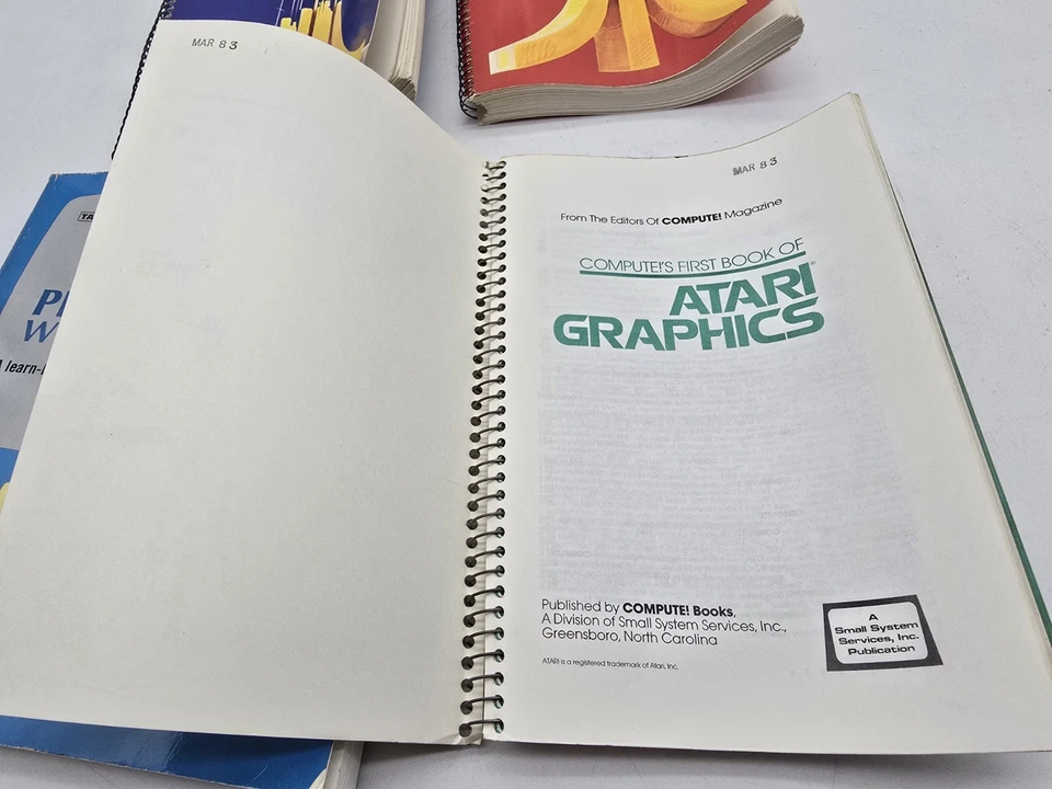 ATARI Computer Book Lot Computes 1 & 2 Book Of Atari, + Graphics, Programming - Image 4 of 4