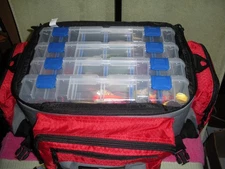 Flambeau tackle bag, Kokanee gear, trout gear, trolling, ring making.  HOT SALE