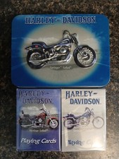 Harley Davidson Springer Softail And Heritage Softail Playing Cards