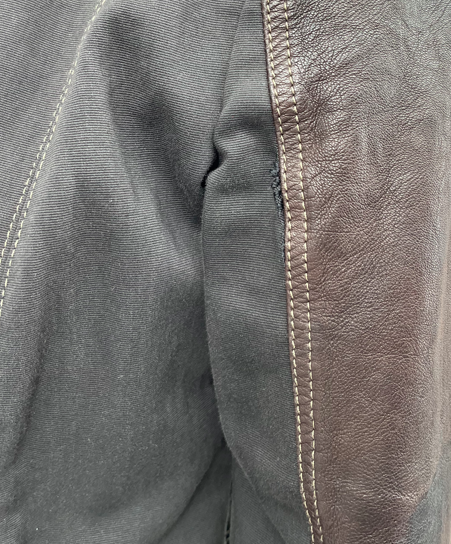Armani Collezioni Women's Brown Genuine Leather+Cotton Full