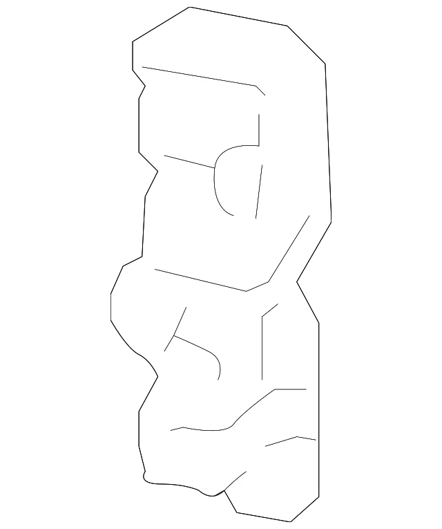Genuine GM Rear Driver Side Door Latch 88980999