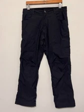 🥶 Eddie Bauer Fleece Lined Pants Mens 32x29 Guide Hiking Gorpcore