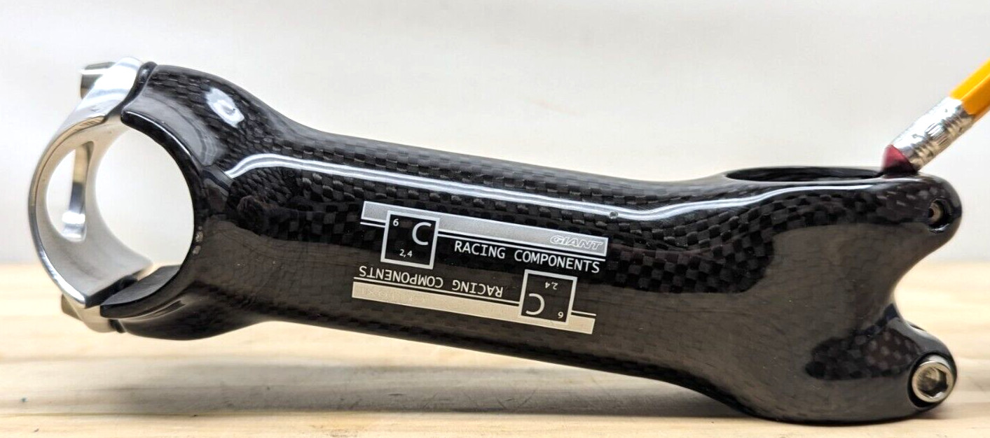 Giant Racing Components Cf10xl 130mm 31.8 Road Tri Bike Stem Full Carbon Alu Ti