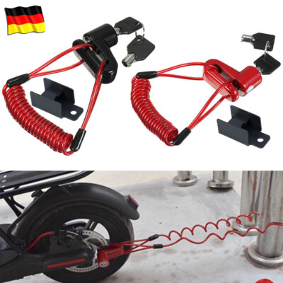 E-Scooter E-Roller Schloss Scheibenbremsen Schloss f Xiaomi 365 1S 2 Pro Ninebot