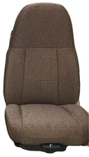 M2 FREIGHTLINER SEMI TRUCK BROWN CLOTH AIR RIDE BUCKET SEAT - OEM