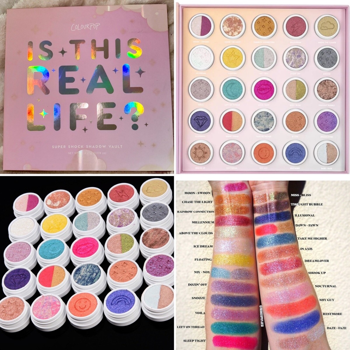 NEW Colourpop Super Shock Shadow PR Vault Is This Real Life? 25