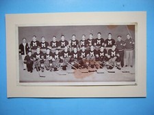 1935/40 CROWN BRAND NHL HOCKEY PHOTO #106 MONTREAL MAROONS 1937/38 TEAM PHOTO