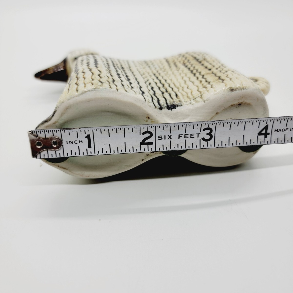 Vintage MCM Lisa Larson Gustavsberg Afghan Hound Dog Kennel