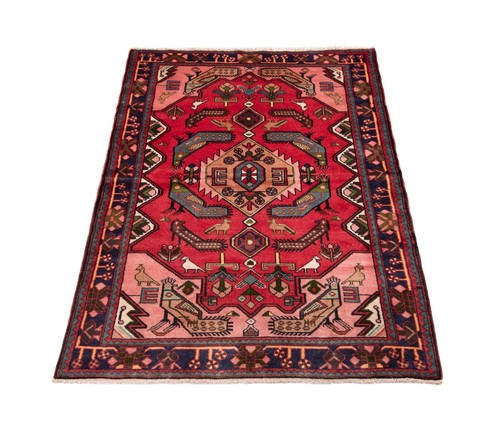 Nahavand Alfombra Persa Hecha a Mano 155x112 cm-Nomadic Oriente Carpet Alfombra - Imagen 4 de 12