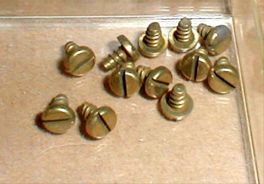 12 Self Tapping S.M. Screws Original 4 X 3/16" by BuzCo #53 Vintage Slot Car NOS
