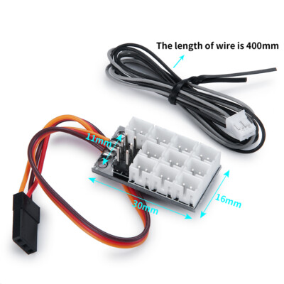 4-in-1 Light System Expansion Board PH 2.0 Module for 1/14 Tamiya Tractor Truck