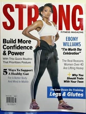 Strong Fitness Magazine Ebony Williams Cover -- September October 2024