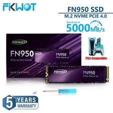 Fikwot M.2 NVMe SSD 1TB 2TB PCIe 4.0 Internal Solid State Drive For PS5/PC
