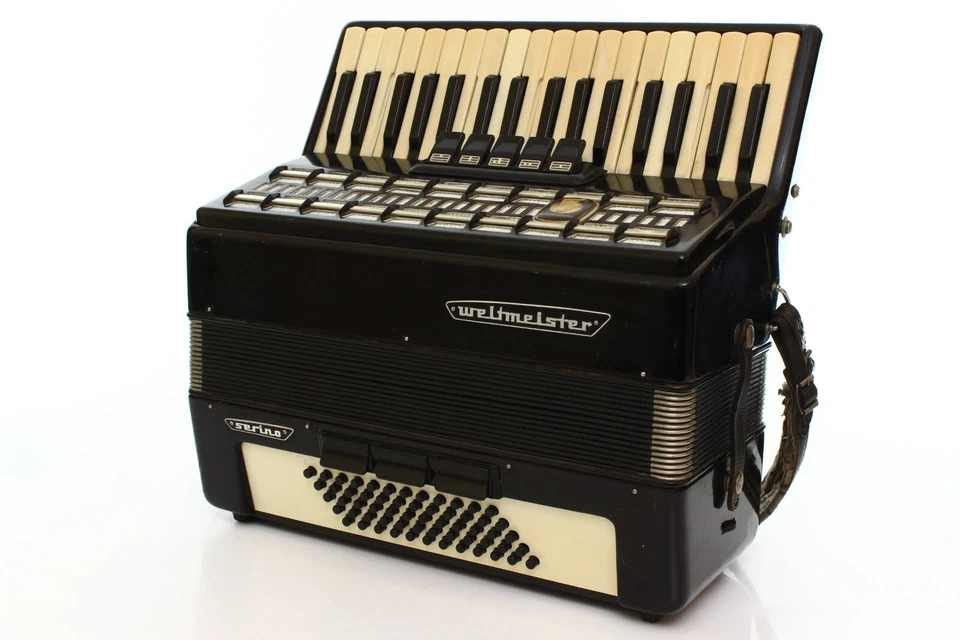 Accordion Weltmeister Serino 60 Bass LMM Akkordeon Fisarmonica + Case - Image 4 of 4